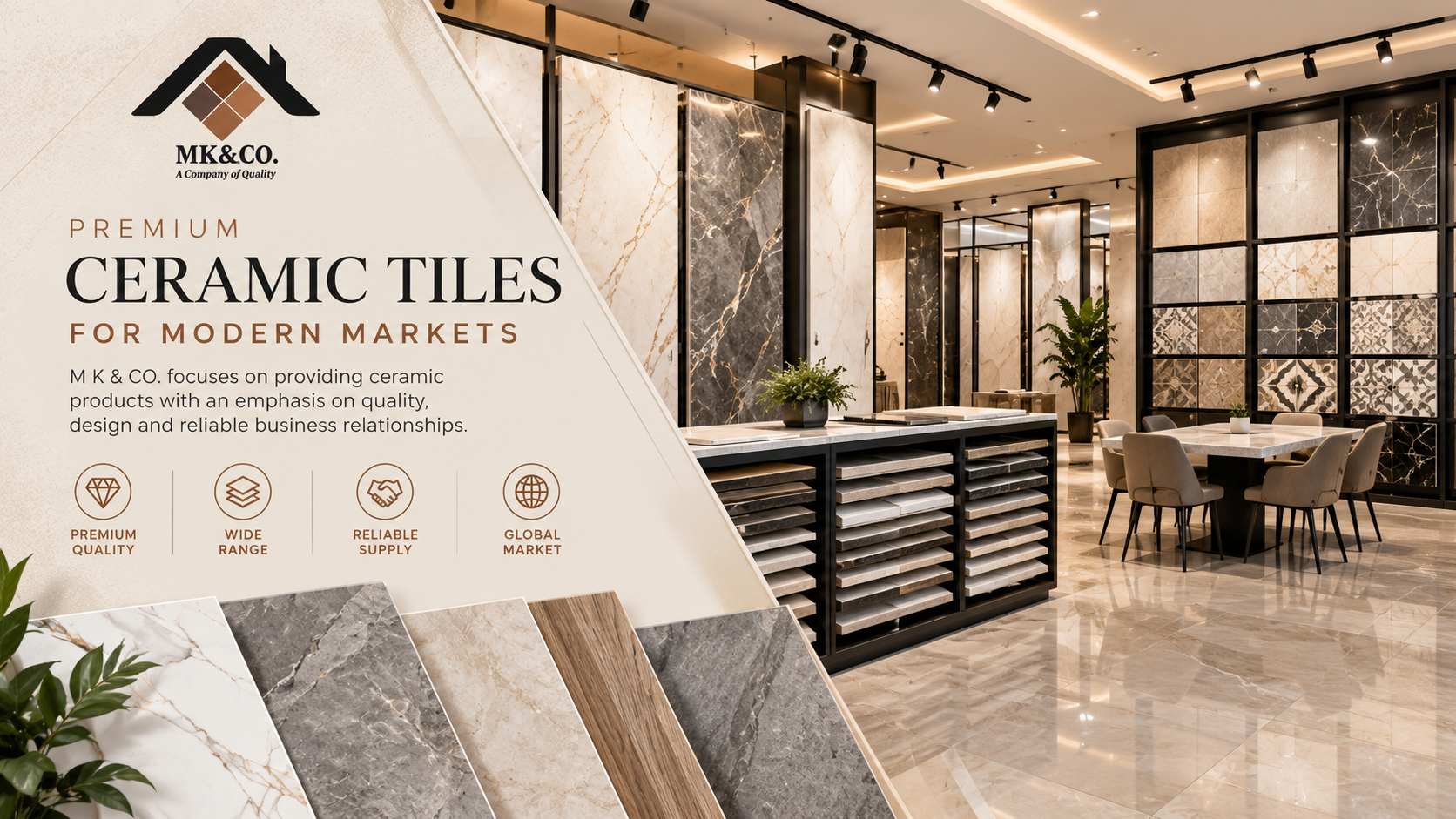 M K & CO. Ceramic Products